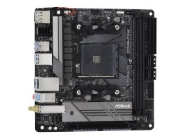 ASRock B550M-ITX/AC | Processor family AMD | Processor socket AM4 | DDR4 | Supported hard disk drive interfaces SATA, M.2 | Numb