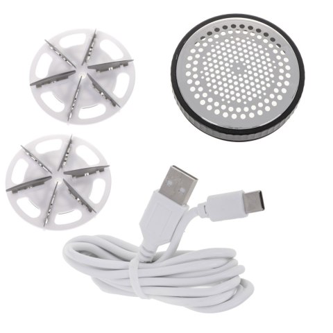 Adler | Odkurzacz do kłaczków LCD | AD 9618 | Biały/czarny | Akumulator