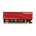 AXAGON PCI-Express x16 internal adapter to connect an NVMe M.2 SSD to a desktop | PCEM2-S
