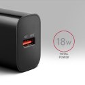 AXAGON Wallcharger 1x port USB-A, QC3.0/AFC/FCP/Apple, 18W | ACU-QC18