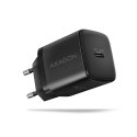 AXAGON Wallcharger 1x port USB-C, PD3.0/PPS/QC4+/AFC/FCP/Apple, 20W | ACU-PD20