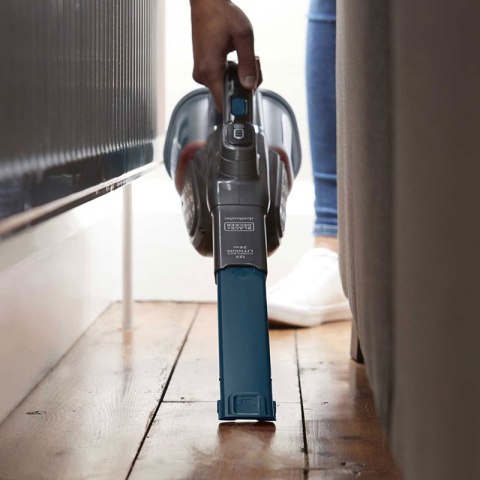 BLACK & DECKER Vacuum Cleaner | BHHV320B-QW | Cordless operating | Handstick | 12 V | Operating time (max) 20 min | Gray/Blue