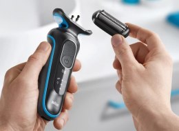 Braun | Shaver | 51-B1000s | Operating time (max) 50 min | Wet & Dry | Black/Blue