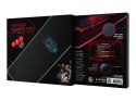 Cablexpert Gaming mouse pad with LED light effect, Large-size | MP-GAMELED-L | Mouse pad | 300 x 800 x 4 mm | Black