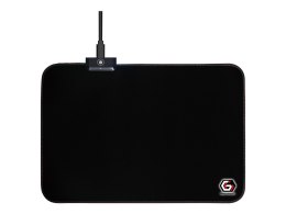 Cablexpert Gaming mouse pad with LED light effect, M-size | MP-GAMELED-M | Illuminated mouse pad | 250 x 350 x 4 mm | Black