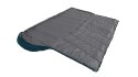 Easy Camp Raven I Square 2°C, 220 x 80 cm, Two-way open-end, L-shaped, autolock, Teal, Blue | Easy Camp