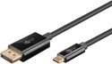 Goobay USB-C to DisplayPort Cable 4K at 60 Hz, 1 m | 75704