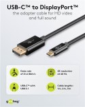 Goobay USB-C to DisplayPort Cable 4K at 60 Hz, 1 m | 75704