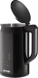 Gorenje Kettle | K17DWDII | Electric | 2200 W | 1.7 L | Stainless Steel | 360° rotational base | Black