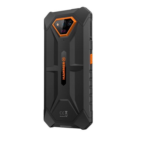 HAMMER Iron V (Orange) DS 6.5" IPS 1600x720/1.6GHz/64GB/6GB RAM/Android 13/microSD/WiFi,BT,4G LTE