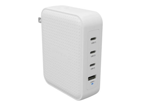Hyper HyperJuice 145W USB-C GaN Travel Charger with 4 Ports - White