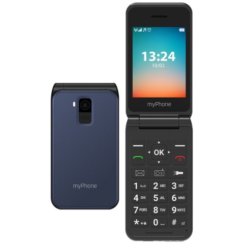 MyPhone Flip LTE (Black) Single SIM 2.8" TFT 240x320/128MB/48MB RAM/SD Card/4G LTE
