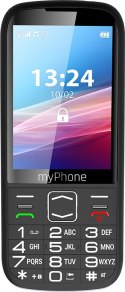MyPhone HALO 4 LTE (Black) Single SIM 3.5" TFT 320x480/128MB/64MB RAM/SD Card/4G LTE