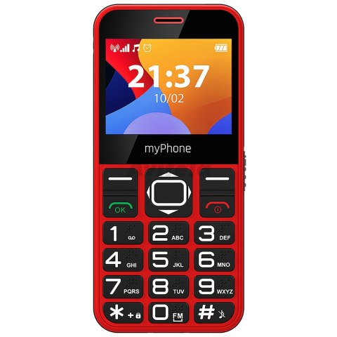 MyPhone | Halo 3 | Red | 2.31 " | IPS | 32 MB | 32 MB | Single SIM | Main camera resolution 0.3 MP | 1000 mAh