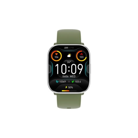 MyPhone Watch Pastel | Smart watch | AMOLED | 1.75" | Waterproof | Silver Green
