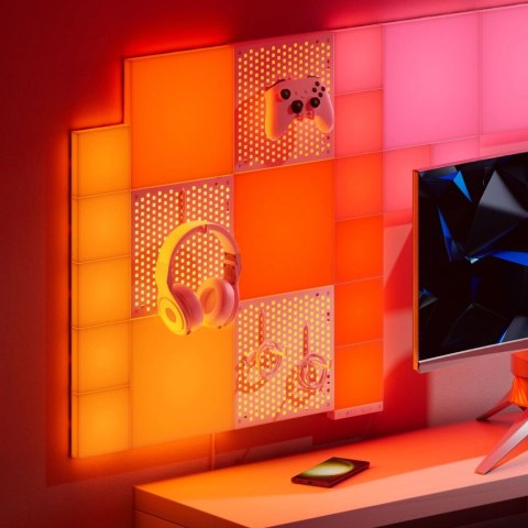 Nanoleaf Blocks Small Squares Add-On Kit (4 Panels)|16M+ colours