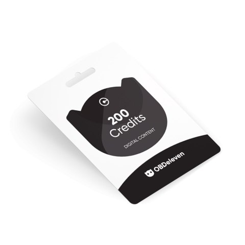 OBDeleven 200 Credits Card