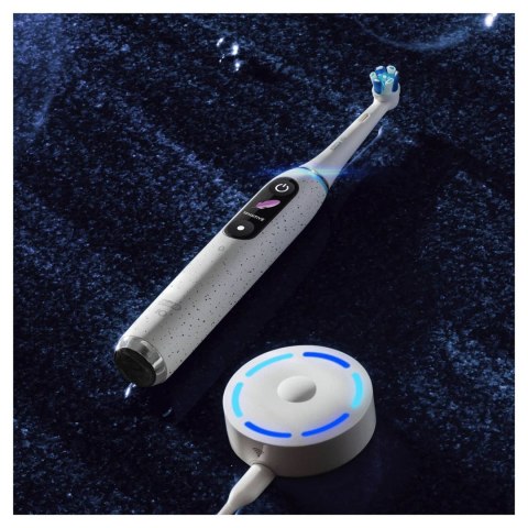 Oral-B | iO10 Series | Electric Toothbrush | Rechargeable | For adults | ml | Number of heads | Stardust White | Number of brush