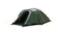 Outwell Cloud 4 Four Room Dome Tent for 4 Persons, Green | Outwell