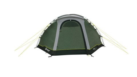 Outwell Cloud 4 Four Room Dome Tent for 4 Persons, Green | Outwell