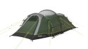 Outwell Earth 3 Plus Two room Tunnet Tent for 3 persons, Green, Grey | Outwell