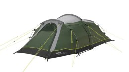 Outwell Earth 3 Plus Two room Tunnet Tent for 3 persons, Green, Grey | Outwell