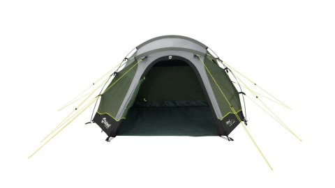 Outwell Earth 3 Plus Two room Tunnet Tent for 3 persons, Green, Grey | Outwell
