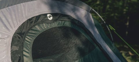 Outwell Earth 3 Plus Two room Tunnet Tent for 3 persons, Green, Grey | Outwell