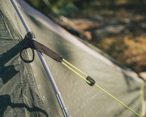 Outwell Earth 3 Plus Two room Tunnet Tent for 3 persons, Green, Grey | Outwell