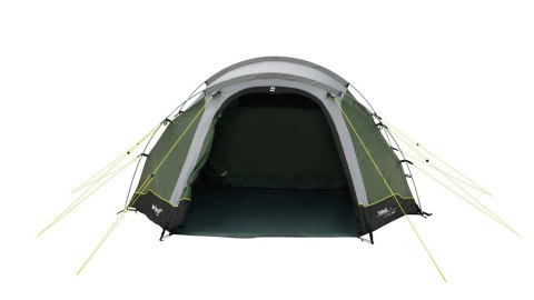 Outwell Earth 4 Plus Four Room Tunnel Tent for 4 Persons, Green | Outwell