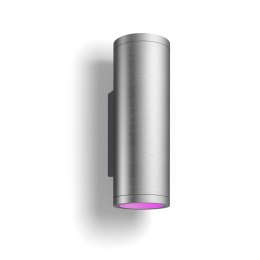Philips Hue WCA Appear Outdoor Wall Lantern, Inox | Philips Hue