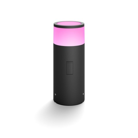 Philips Hue WCA Calla Outdoor Bollard, Black | Philips Hue
