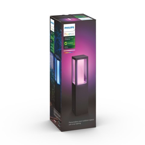 Philips Hue WCA Impress Outdoor Pedestal Lantern | Philips Hue