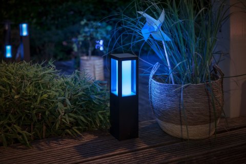 Philips Hue WCA Impress Outdoor Pedestal Lantern | Philips Hue