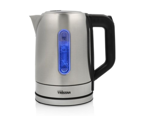 Tristar Kettle | WK-1344 | Electric | 2200 W | 1.7 L | Stainless steel | 360° rotational base | Silver