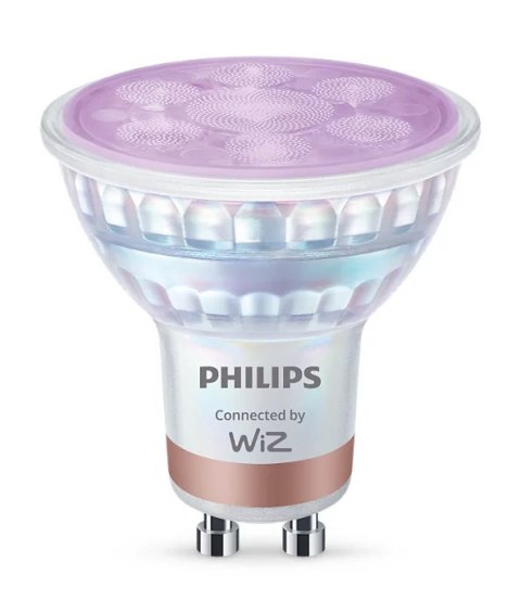 WiZ Philips Smart WiFi Spot PAR16 GU10 4,7W 36° 345Lm RGB, opakowanie 3szt | WiZ
