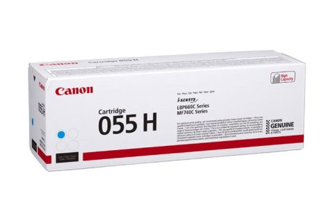 Oryginalny Toner Cyan Canon i-SENSYS LBP660C, MF740C series (CRG055H, CRG-055H, 3019C002)