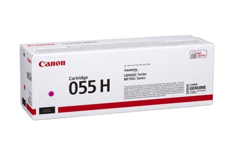 Oryginalny Toner Magenta Canon i-SENSYS LBP660C, MF740C series (CRG055H, CRG-055H, 3018C002)