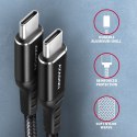 AXAGON Data and charging cable, 1m | BUCM-CM10AB | USB Type C to USB Type C