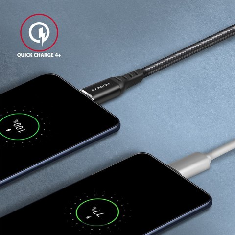 AXAGON Data and charging cable, 1m | BUCM-CM10AB | USB Type C to USB Type C