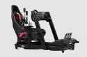 Next Level Racing | Aluminium; Stal węglowa | Racing Simulator Cockpit | GTElite Wheel Plate Edition | Czarny