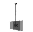 Neomounts CL35-340BL22 Monitor/TV mount ceiling 2 screens - 23-42" - max 45 kg/screen - VESA 100x100-200x200 - h 106-156 cm - bl