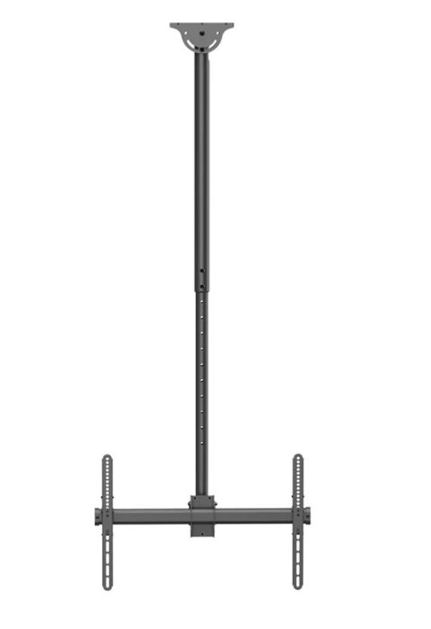 Neomounts CL35-440BL16L Monitor/TV mount ceiling 1 screen - 37-70" - max 50 kg - VESA 200x200-600x400 - h 106-156 cm - black