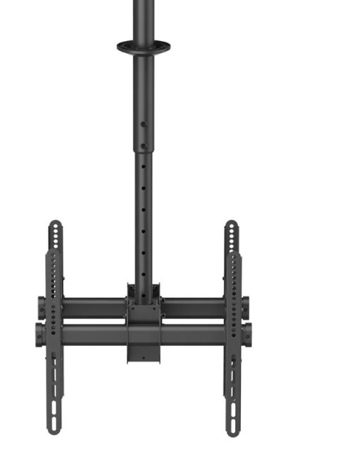 Neomounts NM-C440DBLACK Monitor/TV mount ceiling 2 screens - 32-60" - max 45 kg/screen - VESA 200x200-400x400 - h 56-91 cm - bla