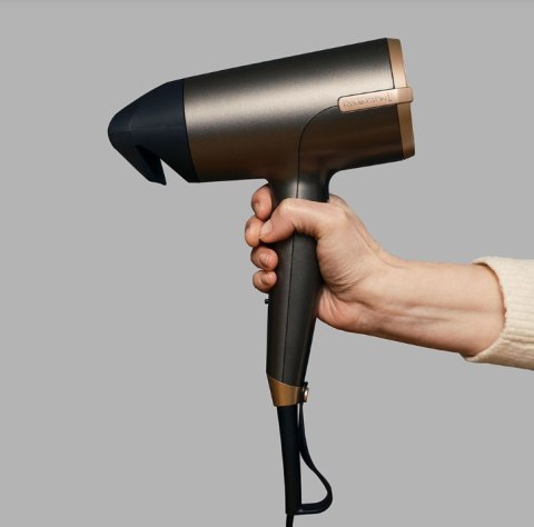 Remington | Hair dryer | D6077 | 2000 W | Number of temperature settings 3 | Ionic function | Diffuser nozzle | Grey