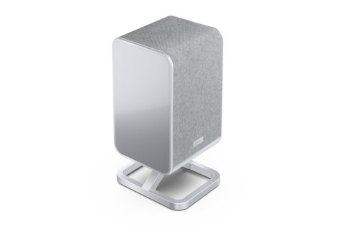 Sharp HT-SPR52021(SL) Q Soundbar 2.0.2 Wireless Rear Surround Speakers, Silver | Sharp