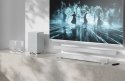 Sharp HT-SPR52021(SL) Q Soundbar 2.0.2 Wireless Rear Surround Speakers, Silver | Sharp