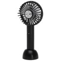 Adler Mini USB Fan | AD 7338 | Desk fan | Black | Diameter 7 cm | Number of speeds 3