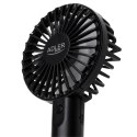 Adler Mini USB Fan | AD 7338 | Desk fan | Black | Diameter 7 cm | Number of speeds 3