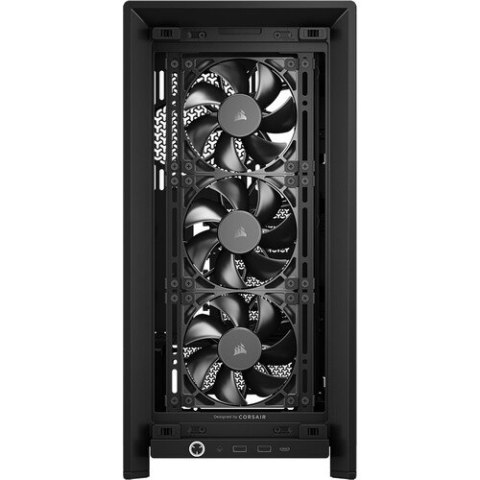 Corsair PC Case | Frame 4000D RS Modular | Black | Mid-Tower | Power supply included No